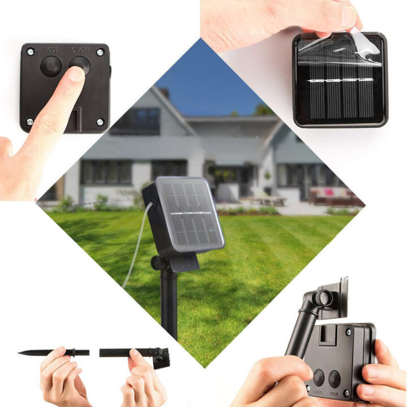 SolarGlow Marokkaanse Tuinlichtslinger